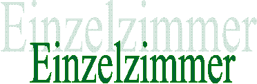 Einzelzimmer